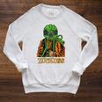 Star Wars Alien Bounty Hunter Zuckuss Comic Book Raglan Sleeve Sweatshirt Heather Mustard Star Wars Alien Bounty Hunter Zuckuss Comic Book Raglan Sleeve Sweatshirt Heather Mustard