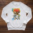 Star Wars Battle Pose Comic Book Cover Graphic T-Shirt Raglan Sleeve Sweatshirt Heather Mustard
