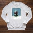 Star Wars The Book Of Boba Fett Armor Raglan Sleeve Sweatshirt Heather Mustard