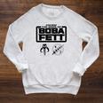 Star Wars The Book Of Boba Fett Armor Symbols V-2 Raglan Sleeve Sweatshirt Heather Mustard