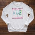 Star Wars The Book Of Boba Fett The Legend Lives Retro Raglan Sleeve Sweatshirt Heather Mustard