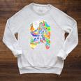 Star Wars The Book Of Boba Fett The Legend Lives Retro V-2 Raglan Sleeve Sweatshirt Heather Mustard