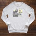 Star Wars The Book Of Boba Fett Proceed Simple Cartoon Raglan Sleeve Sweatshirt Heather Mustard