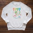 Star Wars The Book Of Boba Fett Rainbow Logo Raglan Sleeve Sweatshirt Heather Mustard Star Wars The Book Of Boba Fett Rainbow Logo Raglan Sleeve Sweatshirt Heather Mustard