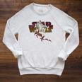 Star Wars The Book Of Boba Fett Vintage Poster V-4 Raglan Sleeve Sweatshirt Heather Mustard