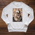 Star Wars Chewbacca Comic Book Character Portrait Raglan Sleeve Sweatshirt Heather Mustard Star Wars Chewbacca Comic Book Character Portrait Raglan Sleeve Sweatshirt Heather Mustard