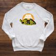 Star Wars Millennium Falcon Comic Book Style T-Shirt Raglan Sleeve Sweatshirt Heather Mustard