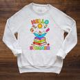 Summer Reading Books Librarian Teacher Last Day Of School Raglan Sleeve Sweatshirt Heather Mustard