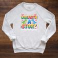Summer Reading Unearth A Story Dinosaur Books 2026 Raglan Sleeve Sweatshirt Heather Mustard Summer Reading Unearth A Story Dinosaur Books 2026 Raglan Sleeve Sweatshirt Heather Mustard
