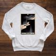 Tarot Cards Guide Book Esoteric Mysticism Clothing The Fool Tarot Card -Adults & Kids Small Short Sleeve Crew Neck Classic Fit Raglan Sleeve Sweatshirt Heather Mustard