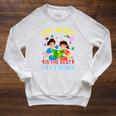 Teacher Heart Text Book For Men Women Raglan Sleeve Sweatshirt Heather Mustard