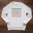 Teacher Ugly Sweater Christmas Science Of Reading Raglan Sleeve Sweatshirt Heather Mustard Teacher Ugly Sweater Christmas Science Of Reading Raglan Sleeve Sweatshirt Heather Mustard
