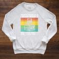 That's What I Do I Read Book I Drink Rum & I Know Things Raglan Sleeve Sweatshirt Heather Mustard