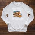 That's What i Do i Read Books i Drink Bourbon Raglan Sleeve Sweatshirt Heather Mustard