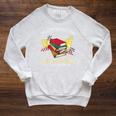 That's What I Do I Read History And I Know Things Book Lover Raglan Sleeve Sweatshirt Heather Mustard