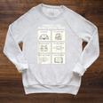 Things I Do In My Spare Time Reading Book Lover Raglan Sleeve Sweatshirt Heather Mustard