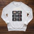 Thriller Reader Things I Do In My Spare Time Book Lover Raglan Sleeve Sweatshirt Heather Mustard