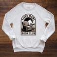 Tired Moms Book Club Raglan Sleeve Sweatshirt Heather Mustard Tired Moms Book Club Raglan Sleeve Sweatshirt Heather Mustard