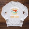 I Tried To Form A Gang Once But It Turned Into A Book Club Raglan Sleeve Sweatshirt Heather Mustard I Tried To Form A Gang Once But It Turned Into A Book Club Raglan Sleeve Sweatshirt Heather Mustard