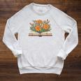 Vintage Book Lover Teacher Wildflowers Reading Read Graphic Raglan Sleeve Sweatshirt Heather Mustard Vintage Book Lover Teacher Wildflowers Reading Read Graphic Raglan Sleeve Sweatshirt Heather Mustard