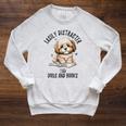 Vintage Easily Distracted By Dogs And Books Puppy Art Lover Raglan Sleeve Sweatshirt Heather Mustard Vintage Easily Distracted By Dogs And Books Puppy Art Lover Raglan Sleeve Sweatshirt Heather Mustard