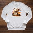 Vintage Ghost Reading Book Pumpkin Halloween Books Lover Raglan Sleeve Sweatshirt Heather Mustard Vintage Ghost Reading Book Pumpkin Halloween Books Lover Raglan Sleeve Sweatshirt Heather Mustard