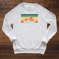 Vintage Reading For Avid Reader Men Women Book Lover Raglan Sleeve Sweatshirt Heather Mustard
