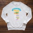 When You Enter This Library Book Reading Lover Reader Raglan Sleeve Sweatshirt Heather Mustard