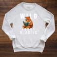 Wild About Reading Love Books Nerd Bookworm Librarian Raglan Sleeve Sweatshirt Heather Mustard