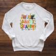 Wild About Reading Safari Animals Book Lover Teacher Student Raglan Sleeve Sweatshirt Heather Mustard Wild About Reading Safari Animals Book Lover Teacher Student Raglan Sleeve Sweatshirt Heather Mustard