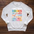 I Will Read Books On A Boat With a Goat On Train Book Lover Raglan Sleeve Sweatshirt Heather Mustard I Will Read Books On A Boat With a Goat On Train Book Lover Raglan Sleeve Sweatshirt Heather Mustard