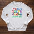 I Will Read Books Everywhere Across America Child Readers Raglan Sleeve Sweatshirt Heather Mustard I Will Read Books Everywhere Across America Child Readers Raglan Sleeve Sweatshirt Heather Mustard