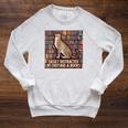 Women's Cheetah Face Women Cheetah Print Stuff Books Nerds Cheetah Raglan Sleeve Sweatshirt Heather Mustard