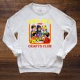 Women's Dark Arts And Crafts Club Retro Witchy Book Cover Raglan Sleeve Sweatshirt Heather Mustard Women's Dark Arts And Crafts Club Retro Witchy Book Cover Raglan Sleeve Sweatshirt Heather Mustard