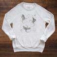 Women's Flying Dragon Fantasy Reader For Bookworm Book Lovers Raglan Sleeve Sweatshirt Heather Mustard