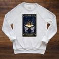 Women's Mystic Tarot Card The Reader Book Lover Raglan Sleeve Sweatshirt Heather Mustard Women's Mystic Tarot Card The Reader Book Lover Raglan Sleeve Sweatshirt Heather Mustard