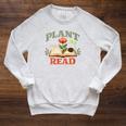 Women's Plant a Seed Read Reader Book Library Mom Dad Summer Raglan Sleeve Sweatshirt Heather Mustard Women's Plant a Seed Read Reader Book Library Mom Dad Summer Raglan Sleeve Sweatshirt Heather Mustard