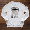 Women's Tucson Festival Of Book Merch TFOB 2026 Critter Jaguar Raglan Sleeve Sweatshirt Heather Mustard Women's Tucson Festival Of Book Merch TFOB 2026 Critter Jaguar Raglan Sleeve Sweatshirt Heather Mustard