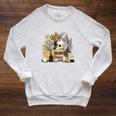 Women's Unapologetically Anti Social Book Club Raglan Sleeve Sweatshirt Heather Mustard Women's Unapologetically Anti Social Book Club Raglan Sleeve Sweatshirt Heather Mustard