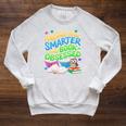 Another Year Smarter And Book-Obsessed Birthday Graphic Raglan Sleeve Sweatshirt Heather Mustard