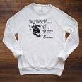 Yes I Vape Return My Library Books On Time Skeleton Skater Raglan Sleeve Sweatshirt Heather Mustard
