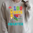 100 Days Smarter Teacher Student Books 100th Day Of School For Men Women Kids Raglan Sleeve Sweatshirt Heather Forest 100 Days Smarter Teacher Student Books 100th Day Of School For Men Women Kids Raglan Sleeve Sweatshirt Heather Forest