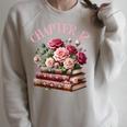 12th Birthday Chapter 12 Birthday Shirt Women Book Lover Raglan Sleeve Sweatshirt Heather Forest