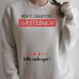 17th Birthday Party Guest Book 17 Years Raglan Sleeve Sweatshirt Heather Forest