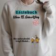 18th Birthday Guest Book 18 Years Girl Boy Raglan Sleeve Sweatshirt Heather Forest 18th Birthday Guest Book 18 Years Girl Boy Raglan Sleeve Sweatshirt Heather Forest