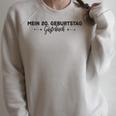 20th Birthday Guest Book For 1999 Born T-Shirt Raglan Sleeve Sweatshirt Heather Forest