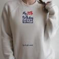 My 25th Birthday Guest Book Tee For Women Men 25 Years Old Raglan Sleeve Sweatshirt Heather Forest My 25th Birthday Guest Book Tee For Women Men 25 Years Old Raglan Sleeve Sweatshirt Heather Forest