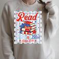 4th Of July Patriotic Read Blue Books Men Women Kid Raglan Sleeve Sweatshirt Heather Forest 4th Of July Patriotic Read Blue Books Men Women Kid Raglan Sleeve Sweatshirt Heather Forest