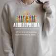 Abibliophobia Definition Book Reader Book Nerd Book Reading Premium Tri-Blend Raglan Sleeve Sweatshirt Heather Forest Abibliophobia Definition Book Reader Book Nerd Book Reading Premium Tri-Blend Raglan Sleeve Sweatshirt Heather Forest