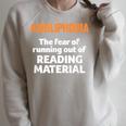 Abibliophobia Reading Bookworm Teacher Librarian Book Reader Raglan Sleeve Sweatshirt Heather Forest Abibliophobia Reading Bookworm Teacher Librarian Book Reader Raglan Sleeve Sweatshirt Heather Forest